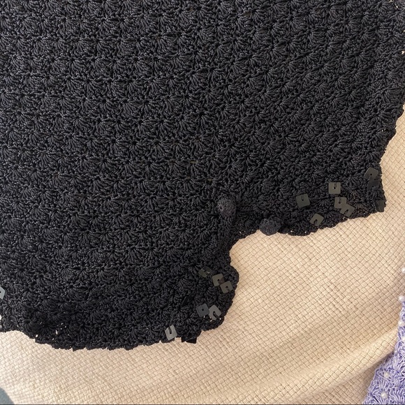 Sequin crotchet tank top - Picture 7 of 8